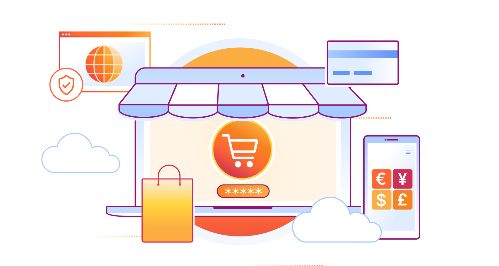 Retail - Hero Illustration